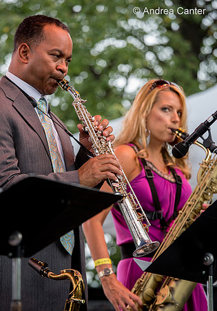 Delfeayo Marsalis Octet, Victor Goines and Lauren Sevien 41783z