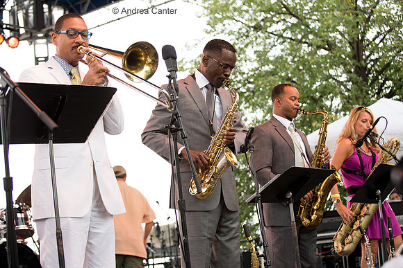 Delfeayo Marsalis Octet, horn section 41753z