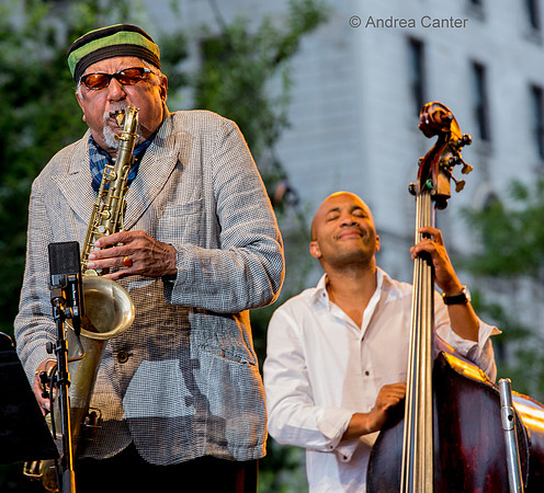 Charles  Lloyd with Reuben Rogers 41942z