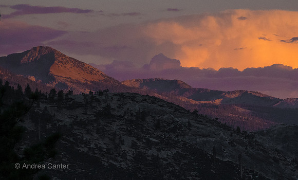 Sunset, Glacier Point S214z